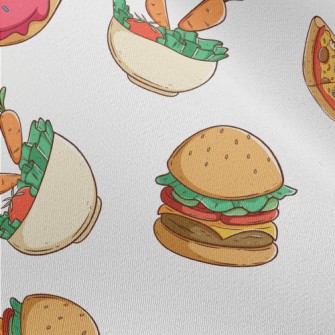 Salads And Fast Food Chiffon