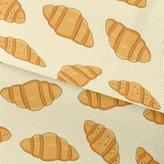 Delicious Croissant Waterproof Oxford