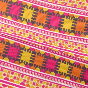 Splicing Geometric Totem Waterproof Oxford