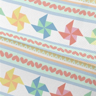 Colorful Paper Pinwheel Waterproof Oxford