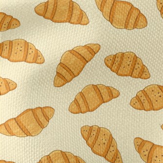 Delicious Croissant Waterproof Canvas