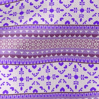 Geometric Mosaic Totem Waterproof Canvas