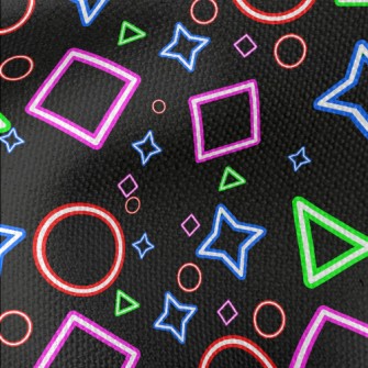 Fluorescent Geometry Waterproof Canvas