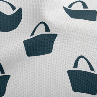 Classic Handbag Athletic Mesh Flat Back