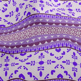 Geometric Mosaic Totem Athletic Mesh Flat Back