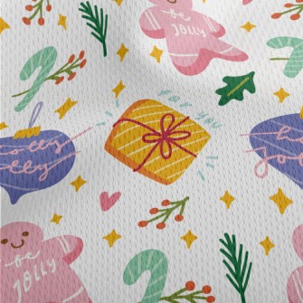 Christmas Tree Charms Athletic Mesh Flat Back