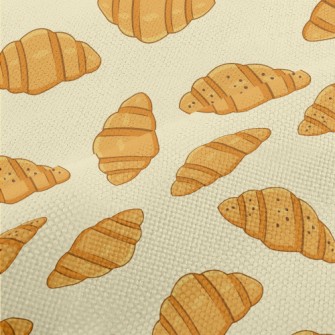 Delicious Croissant Performance Linen