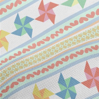 Colorful Paper Pinwheel Performance Linen
