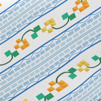 Geometric Decorative Tiles Twill