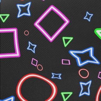 Fluorescent Geometry Twill