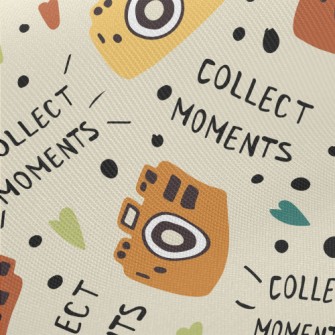 Cute Cartoon Camera Twill