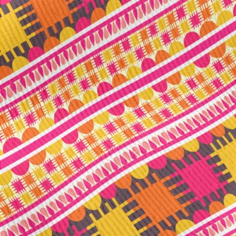 Splicing Geometric Totem Standard Corduroy