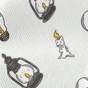 Portable Lamp Bulb Standard Corduroy