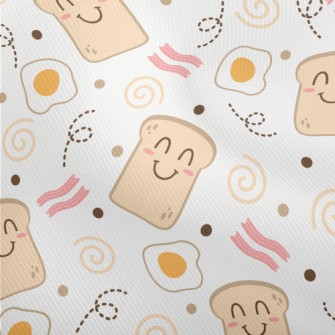 Smiling Toast With Poached Egg Dobby