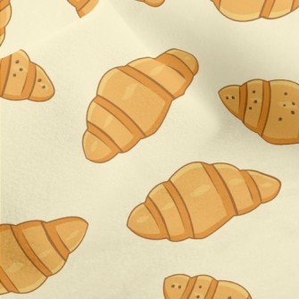 Delicious Croissant Micro Fleece