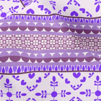 Geometric Mosaic Totem Micro Fleece