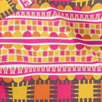 Splicing Geometric Totem Micro Fleece