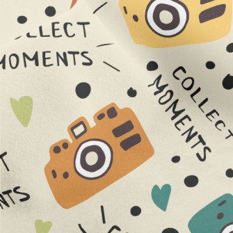 Cute Cartoon Camera Micro Fleece