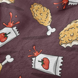 Fried Chicken With Ketchup Minky