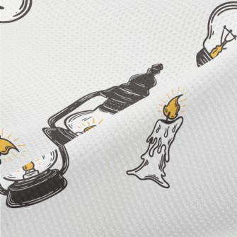 Portable Lamp Bulb Piqué