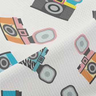 Big Flash Camera Piqué