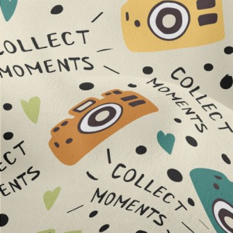 Cute Cartoon Camera Lightweight Performance Linen