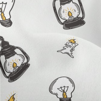 Portable Lamp Bulb Lightweight Performance Linen