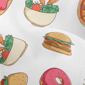 Salads And Fast Food Lightweight Performance Linen