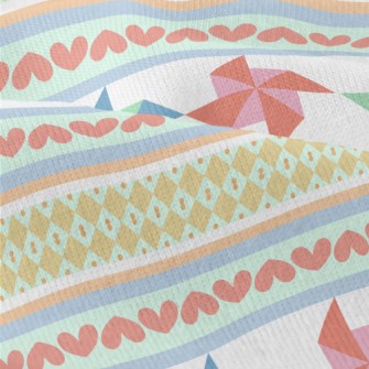 Colorful Paper Pinwheel Modern Jersey