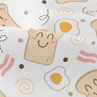 Smiling Toast With Poached Egg Modern Jersey