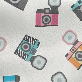 Big Flash Camera Jersey Backed Fleece