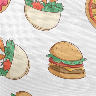 Salads And Fast Food Pongee