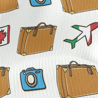 Around The World Luggage Stretch Jersey