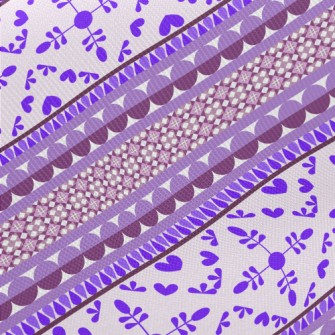 Geometric Mosaic Totem Midweight Cotton Poplin