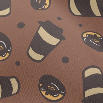Hot Coffee Donut Chiffon