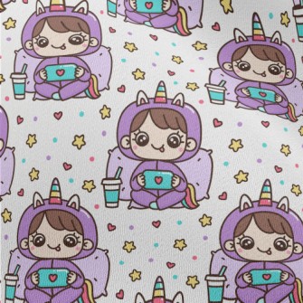 Unicorn Dress Up Girl Chiffon