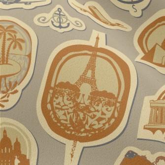 World Classic Landmark Chiffon