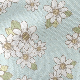 Pretty Little White Flower Waterproof Canvas