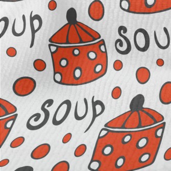 Cute Polka Dot Soup Pot Terry