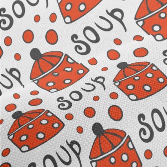 Cute Polka Dot Soup Pot Performance Linen