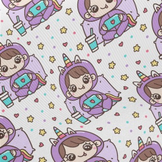 Unicorn Dress Up Girl Twill