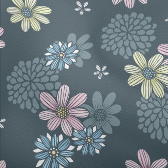 Three Colorful Flowers Dobby