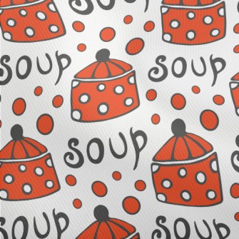 Cute Polka Dot Soup Pot Dobby