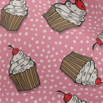 Delicious And Sweet Cherry Cup Chiffon