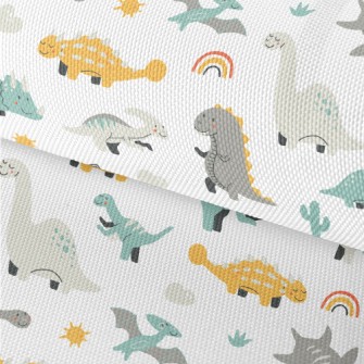 Cute Children&#39;s Dinosaur Waterproof Oxford