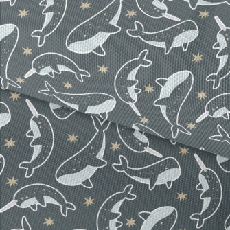Star Pattern Whale Waterproof Oxford