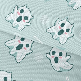 Screaming Scary Cute Ghost Waterproof Oxford