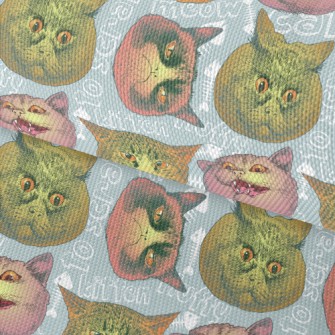 Realistic Cat Head Waterproof Oxford