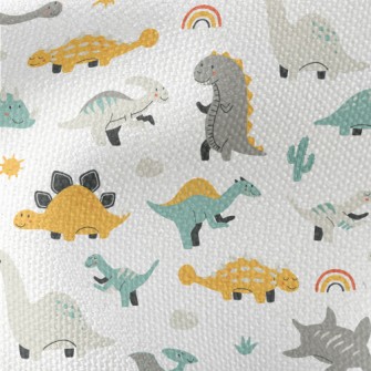 Cute Children&#39;s Dinosaur Waterproof Canvas