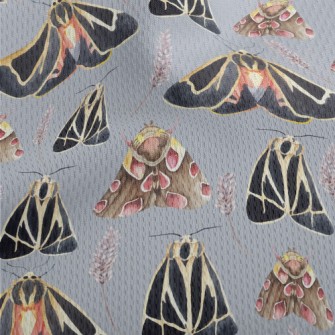Watercolor Hand Drawn Gorgeous Athletic Mesh Flat Back